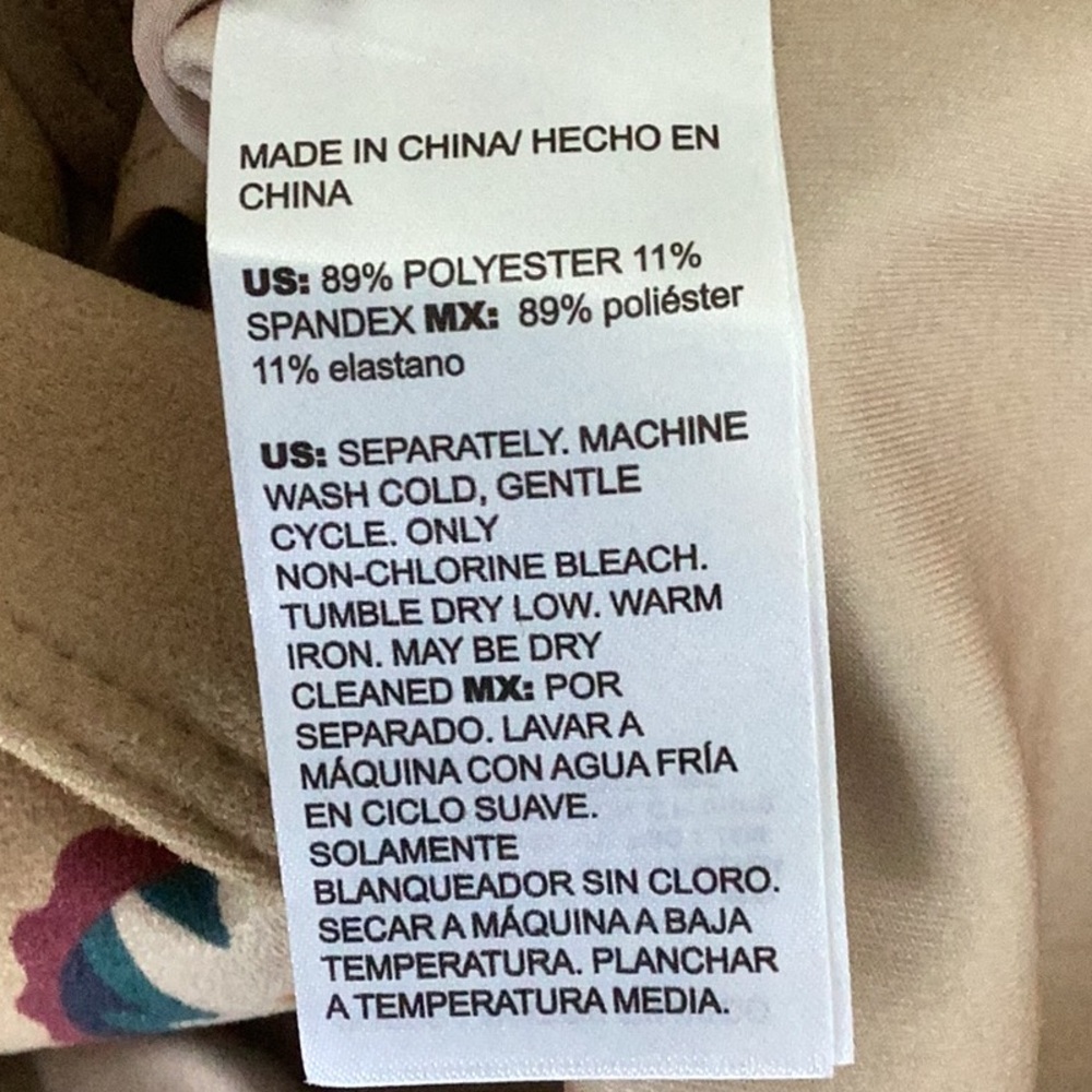 Chico’s Artisanal Faux Suede Printed Jacket SZ XXL Boho Western Desert Festival - Picture 11 of 11